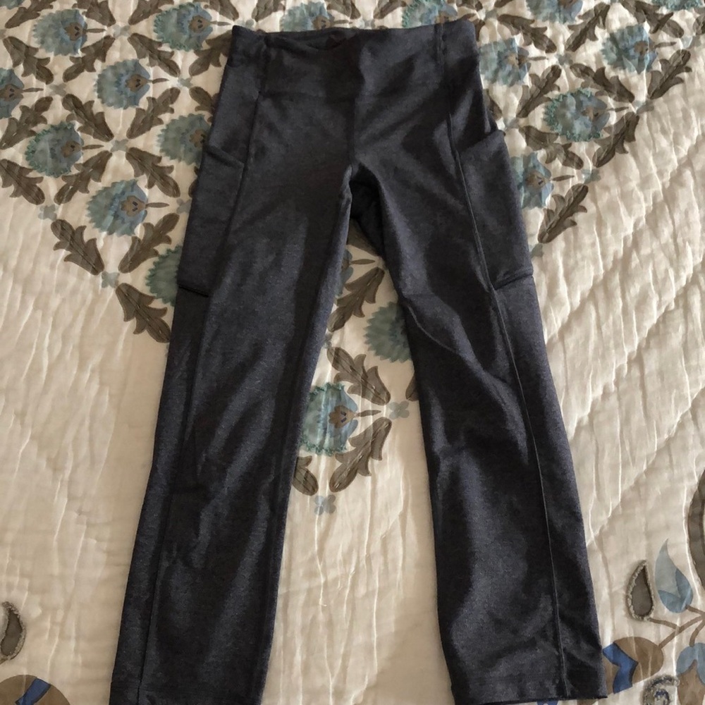 Grey, Lululemon leggings, size 2